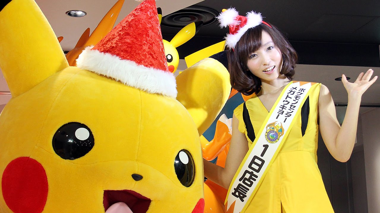 吉木りさ、ピカチュウ風ミニワンピで登場!「パリバリのポケモン世代!」「ポケモンセンターメガトウキョー」オープニングセレモニー #Risa Yoshiki #event
