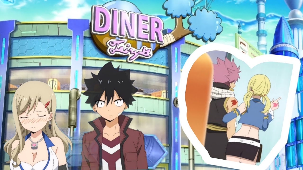[ ENG SUB ] Fairy Tail Natsu and Lucy spotted dating on Edens Zero