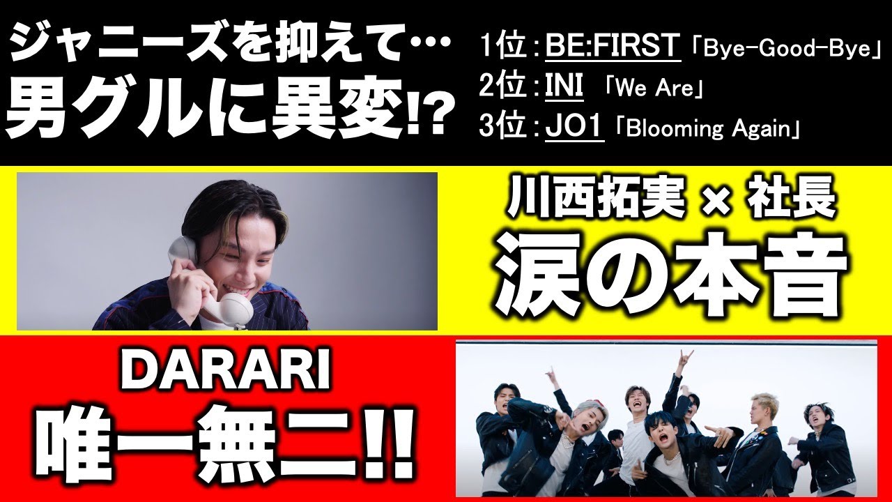 【雑談ラジオ】ボーイズグループに異変!?すごいランキング/川西拓実×LAPONE社長の本音電話!/TREASUREパフォーマンスビデオ!唯一無二!!