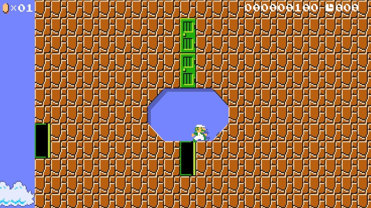 とんでもない隠しゴールwwww【マリオメーカー2】