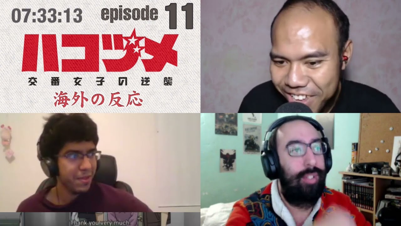 ハコヅメ~交番女子の逆襲~ 11話 海外の反応/Police in a Pod Episode 11 Reaction Mashup