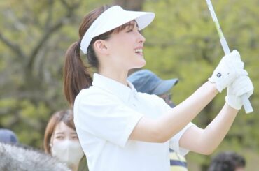 綾瀬はるか、内田篤人&斎藤佑樹&錦織圭と一緒にゴルフ ナイスショットさく裂!? ユニクロ「エアリズム」新CMメーキング&インタビュー