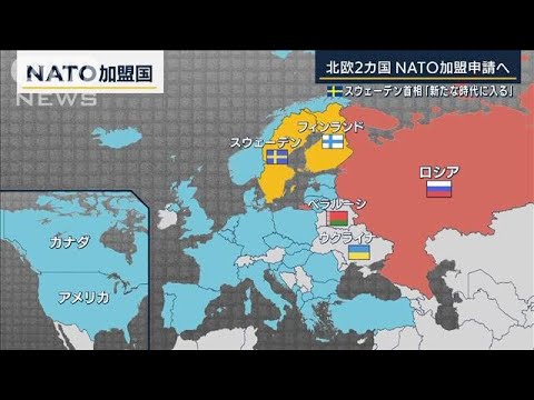 「本末転倒に」NATO“拡大阻止”のはずが・・・北欧2カ国が加盟申請へ 専門家解説(2022年5月16日)