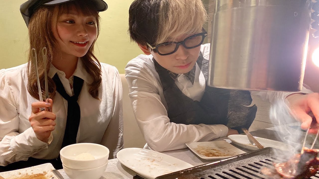 夜行性のてんちむとお昼から焼肉ランチ行ったら大満足の昼活できたww