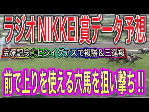 ラジオNIKKEI賞競馬予想【荒れる重賞は開幕週で前が強い!今回前で競馬をしそうな穴馬を狙い撃ち!】