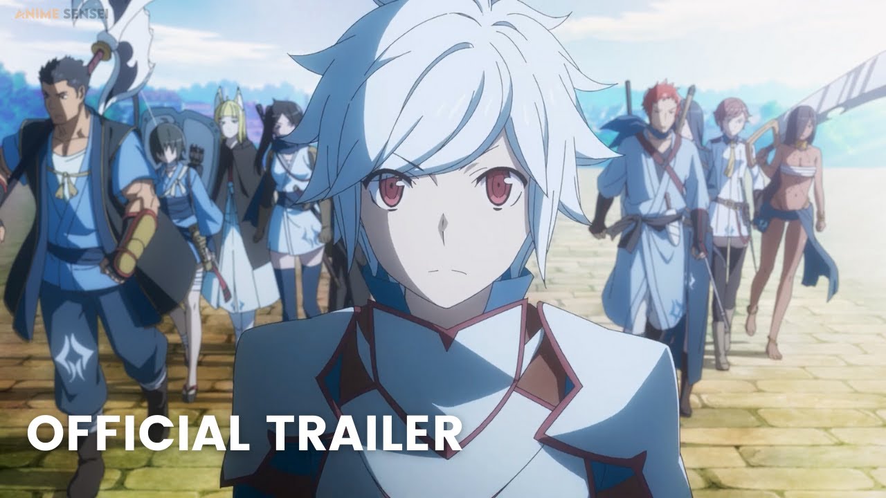 ダンジョンで女の子を迎えに行くのは間違っていますか?シーズン4-公式トレーラー3| AniSensei