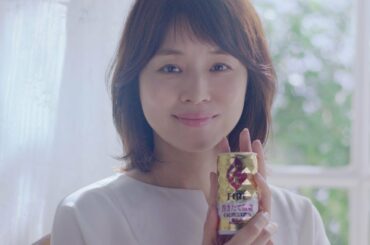 石田ゆり子がカメラに向かって話しかける「ありがとう。お疲れ様です」 『キリン ファイア』Web動画 事前予告動画