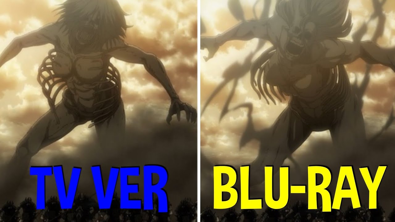 Attack on Titan The Final Season Part 2 BluRay Clips Comparison Volume 3 TKHUNT