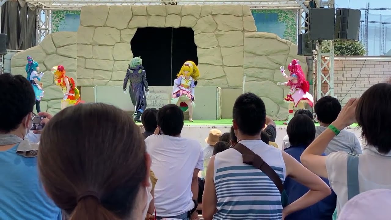 デリシャスパーティプリキュアショー キュアフィナーレ・ナルシストルー登場