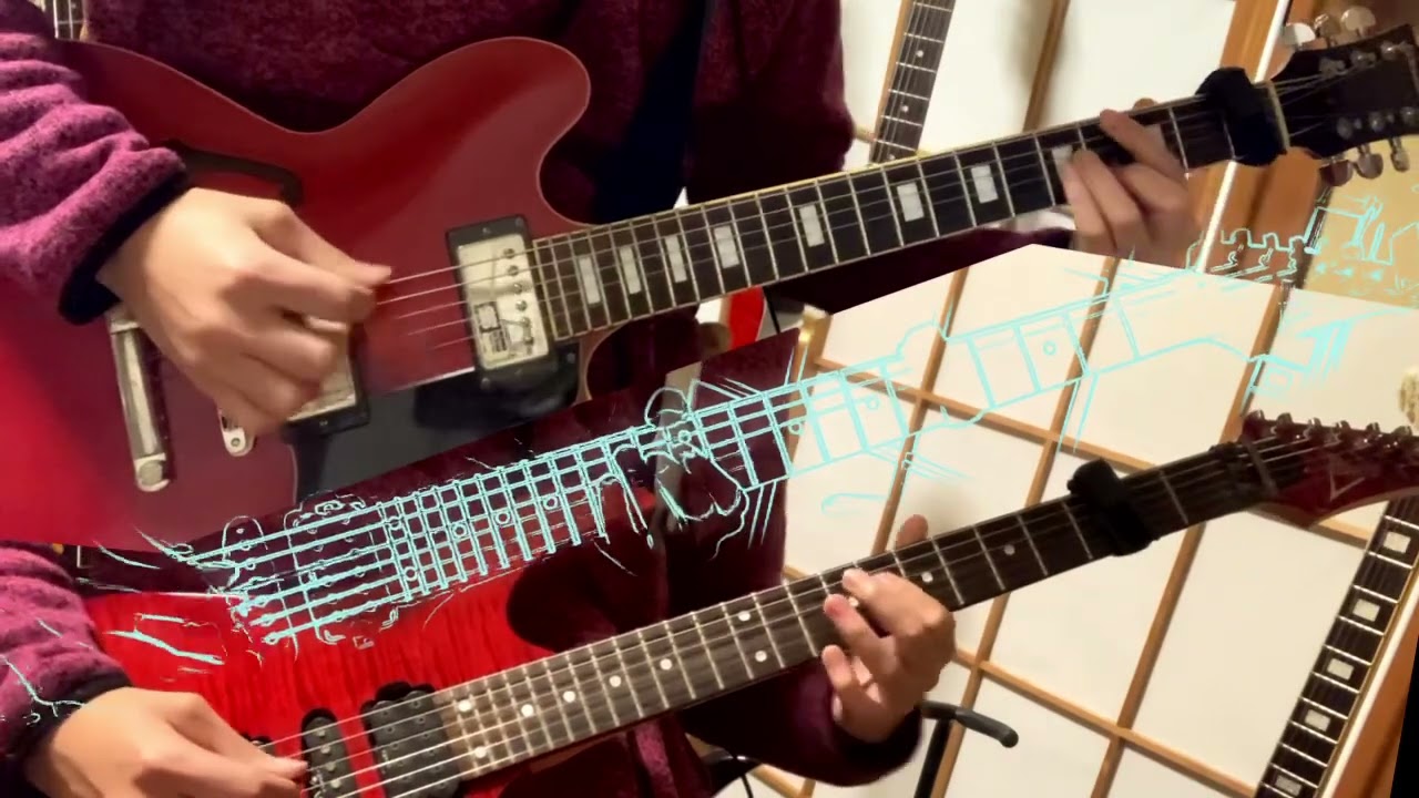 【スローループ(Slow Loop)OP】やじるし→(TV size)【Guitar Cover?】