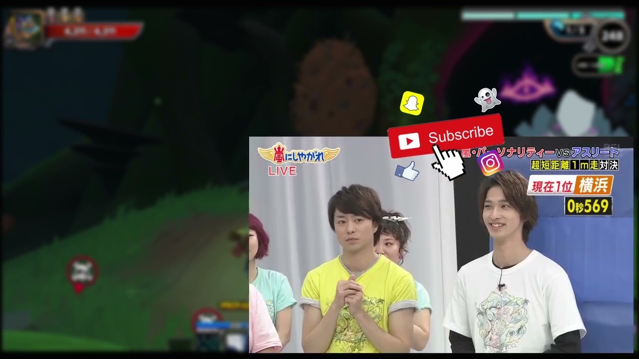 嵐 櫻井翔、横浜流星、浅田真央が1m走で対決