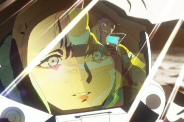 Lucy and David Martinez | Cyberpunk – Edgerunners Final Episode | Ending | Japanese VA