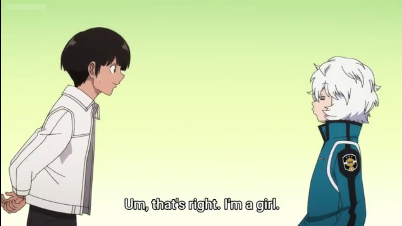 女の子のクガくんです😄 |ワールドトリガーs3