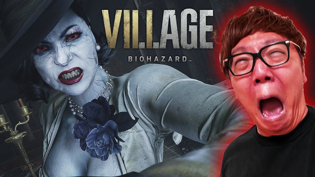 バイオハザード ヴィレッジでおばさんに襲われすぎて発狂の嵐w【ヒカキンゲームズ】【バイオ8】