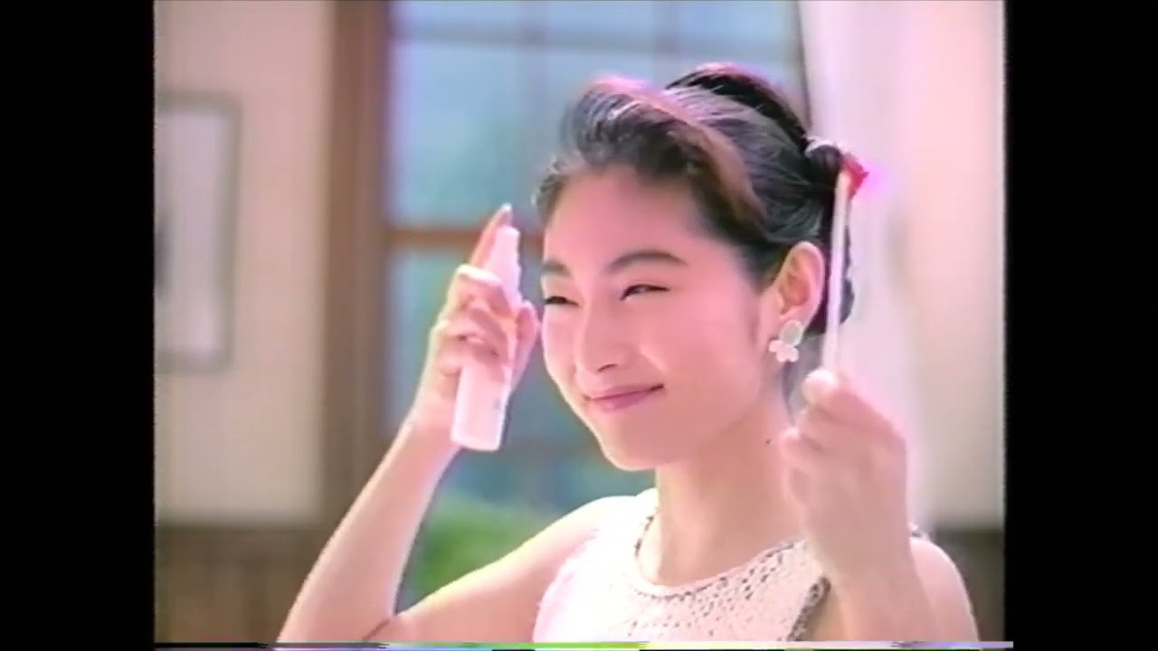 懐かCM 1994年 3月 マンダム ルシードエル 常盤貴子 mandom LUCIDO L