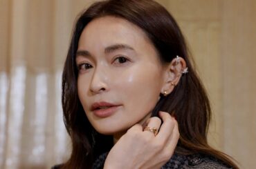 長谷川京子、シャネルをまとい“大人の美”を放つ 『シャネル ファイン ジュエリー 銀座並木』オープニングセレモニー