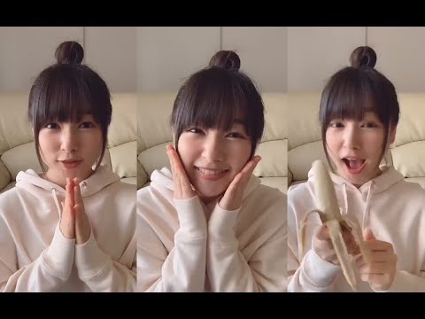 桜井日奈子2本食べました。今日もとても元気です