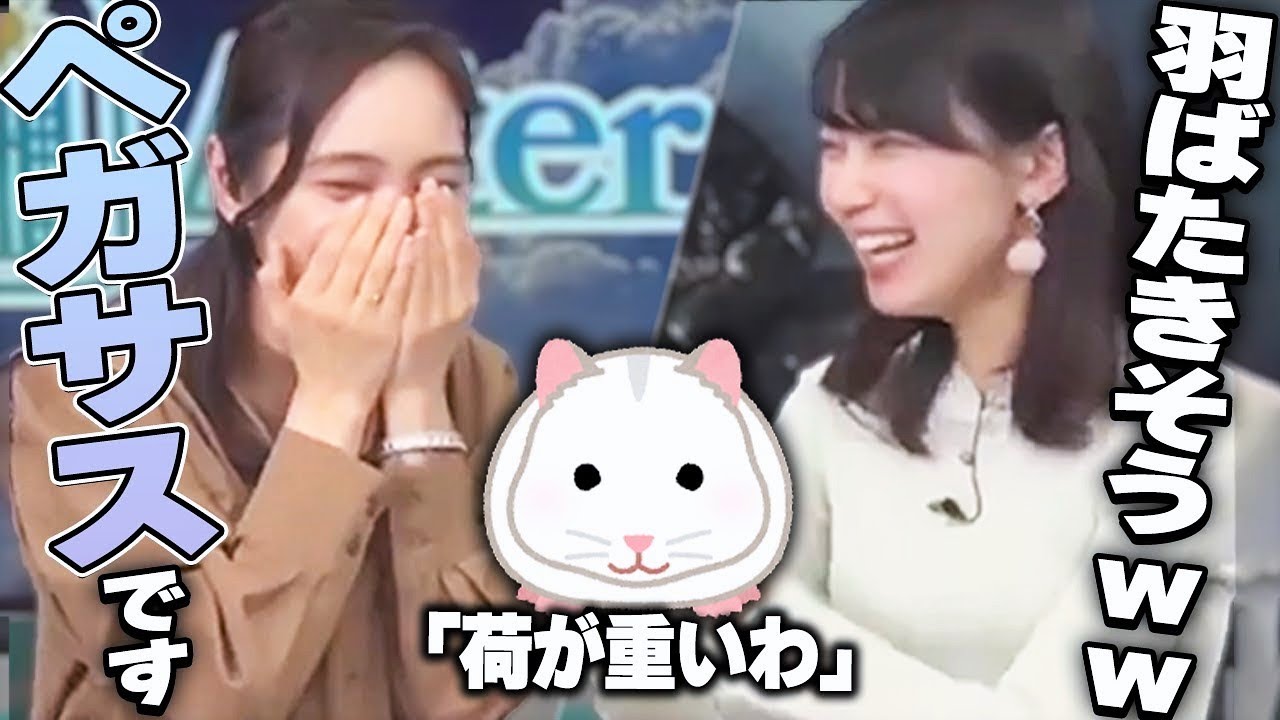 【神回】意図ぜず爆笑エピソードを作ってしまうお天気お姉さん【内田侑希/檜山沙耶/ウェザーニュース切り抜き】