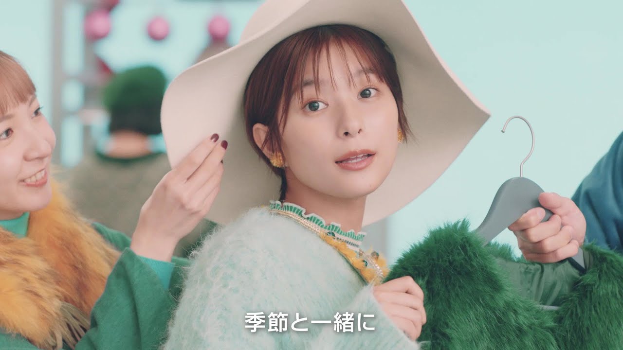 芳根京子、指を鳴らすと洋服が一瞬で変わる!/三井アウトレットパークCM+メイキング+インタビュー