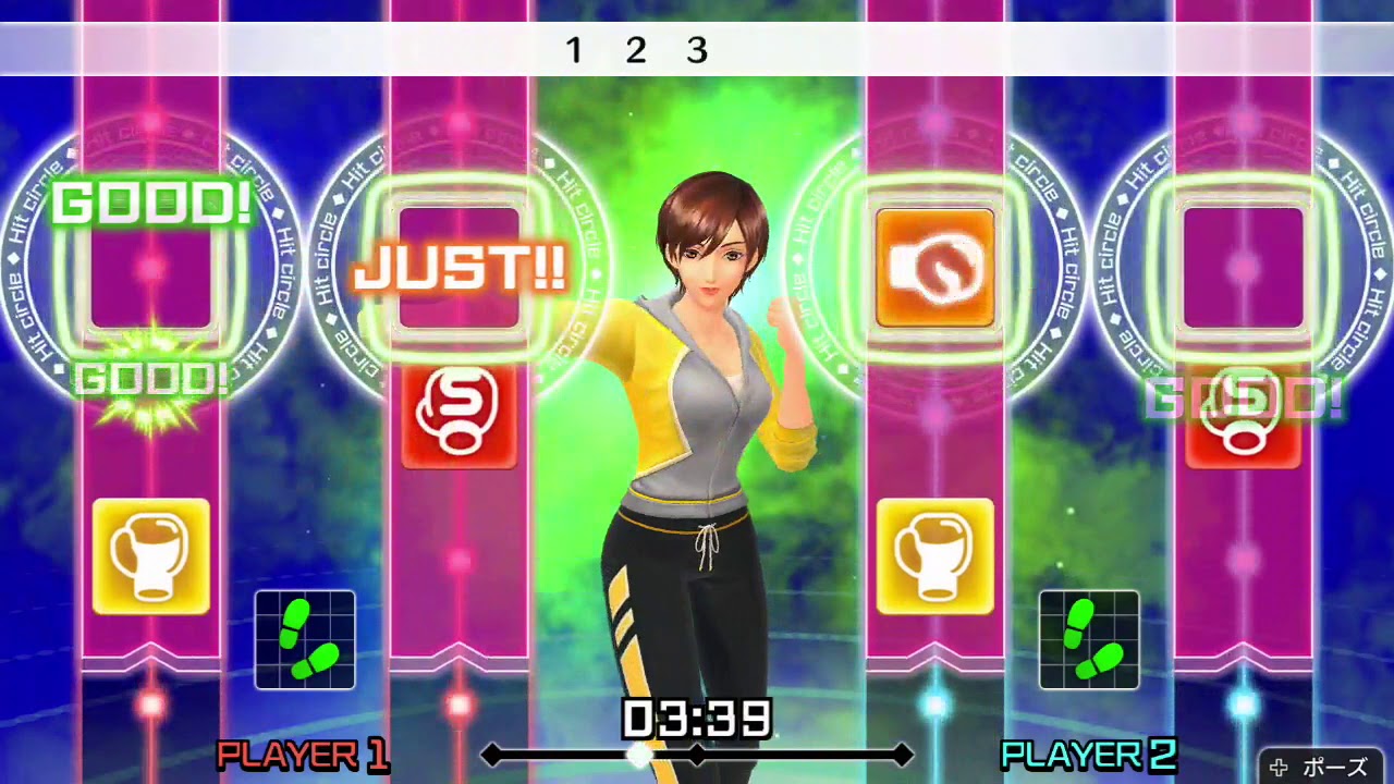 【#フィットボクシング】 2P 体験版を起動してみた (#Fit Boxing)