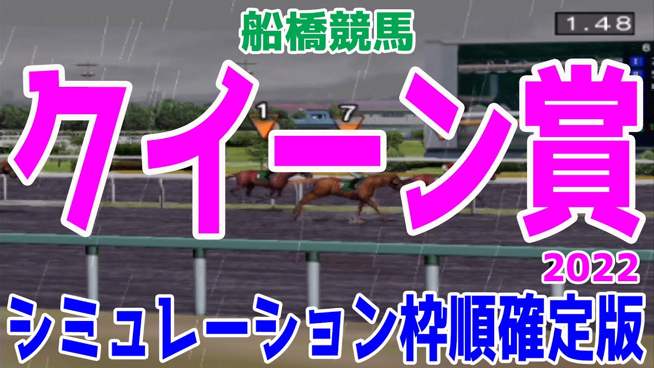 クイーン賞2022 枠順確定後シミュレーション【競馬予想】地方競馬 ショウナンナデシコ グランブリッジ テリオスベル ホウオウピースフル リネンファッション【AIシミュレーション】