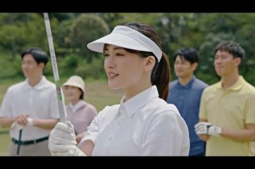 綾瀬はるか、斎藤佑樹さんらとゴルフ (CMメイキング ユニクロ エアリズム/綾瀬はるか 斎藤佑樹 錦織圭 内田篤人 増田明美)