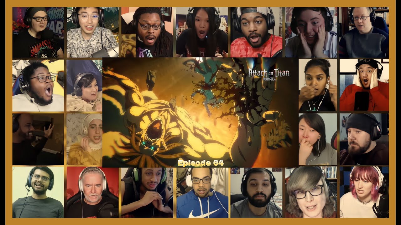 宣戦布告 – 進撃の巨人ファイナル シーズン エピソード 5 リアクション マッシュアップ |進撃の巨人