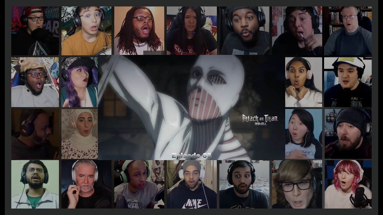 The War Hammer Titan – 進撃の巨人ファイナル シーズン エピソード 6 リアクション マッシュアップ |進撃の巨人
