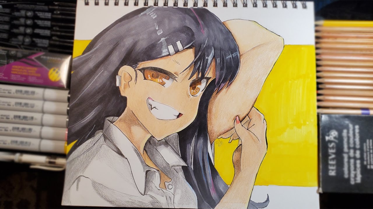 Drawing Nagatoro (イジらないで、長瀞さん)