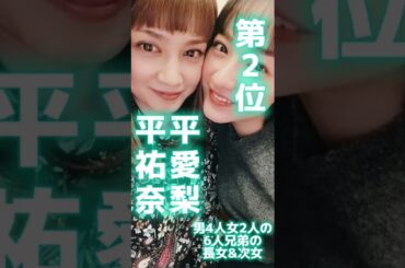 実は兄弟が4人以上いると知って驚く美人女優ランキングTOP3【仲間由紀恵】【北乃きい】#shorts