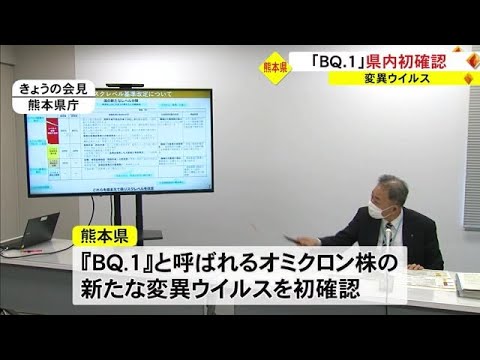 新型コロナウイルス 熊本県内2083人感染 新たな変異ウイルス県内初確認 (22/12/09 18:45)