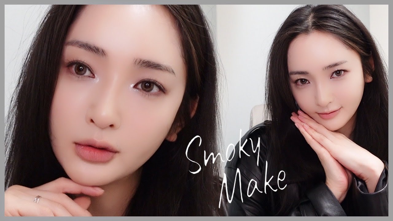 ⛄️冬っぽ❄️クールスモーキーメイク⛄️