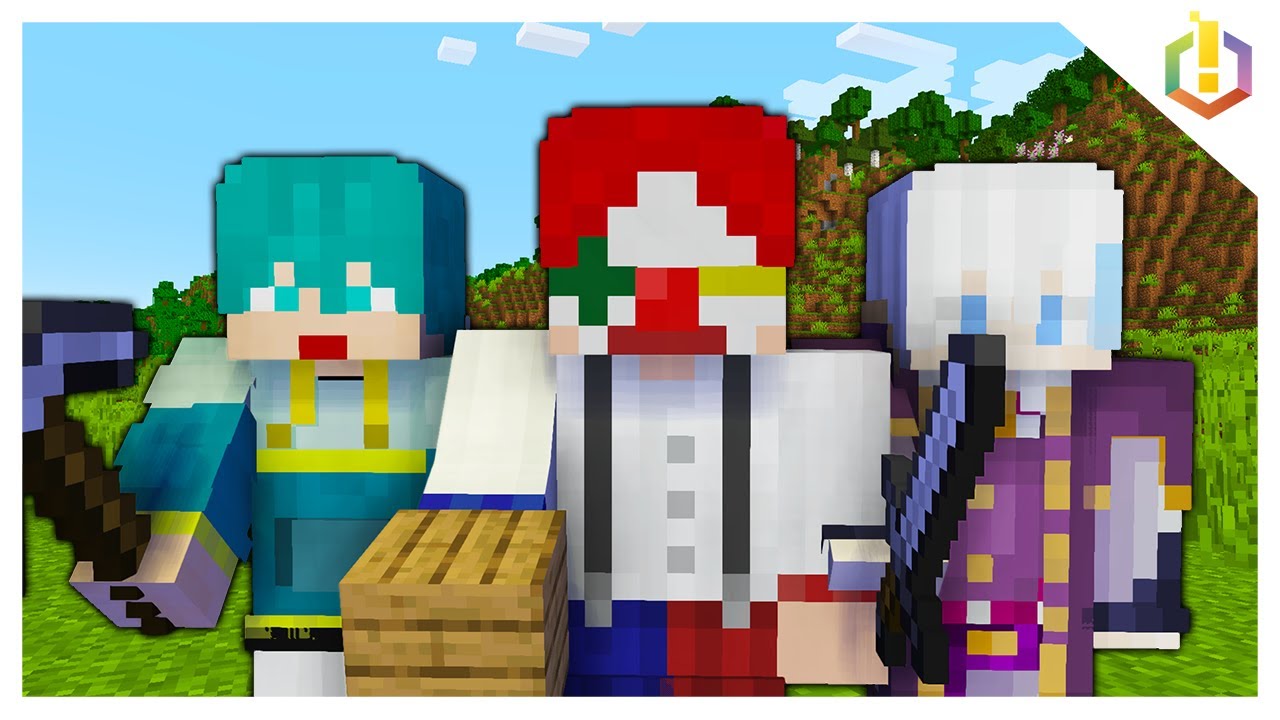 【アツクラ】3人で拠点を開拓する!【マイクラ・マインクラフト】