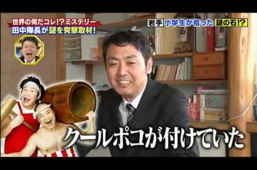 世界 の 何 だ コ レ!? ミ ス テ リ ー SP 2023 岩手小学生が拾った謎の石!?