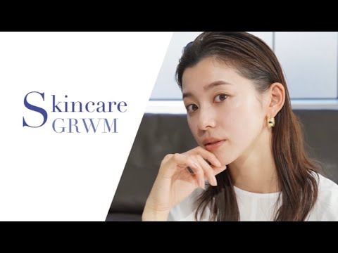 【GRWM】おやすみなのでスキンケア重視!肌を整えながら軽くメイクしてくよ〜!