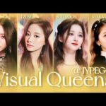 Sullyoon、Ayaka、Yuna、Tzuyu、Visual Queens @JYPE GG