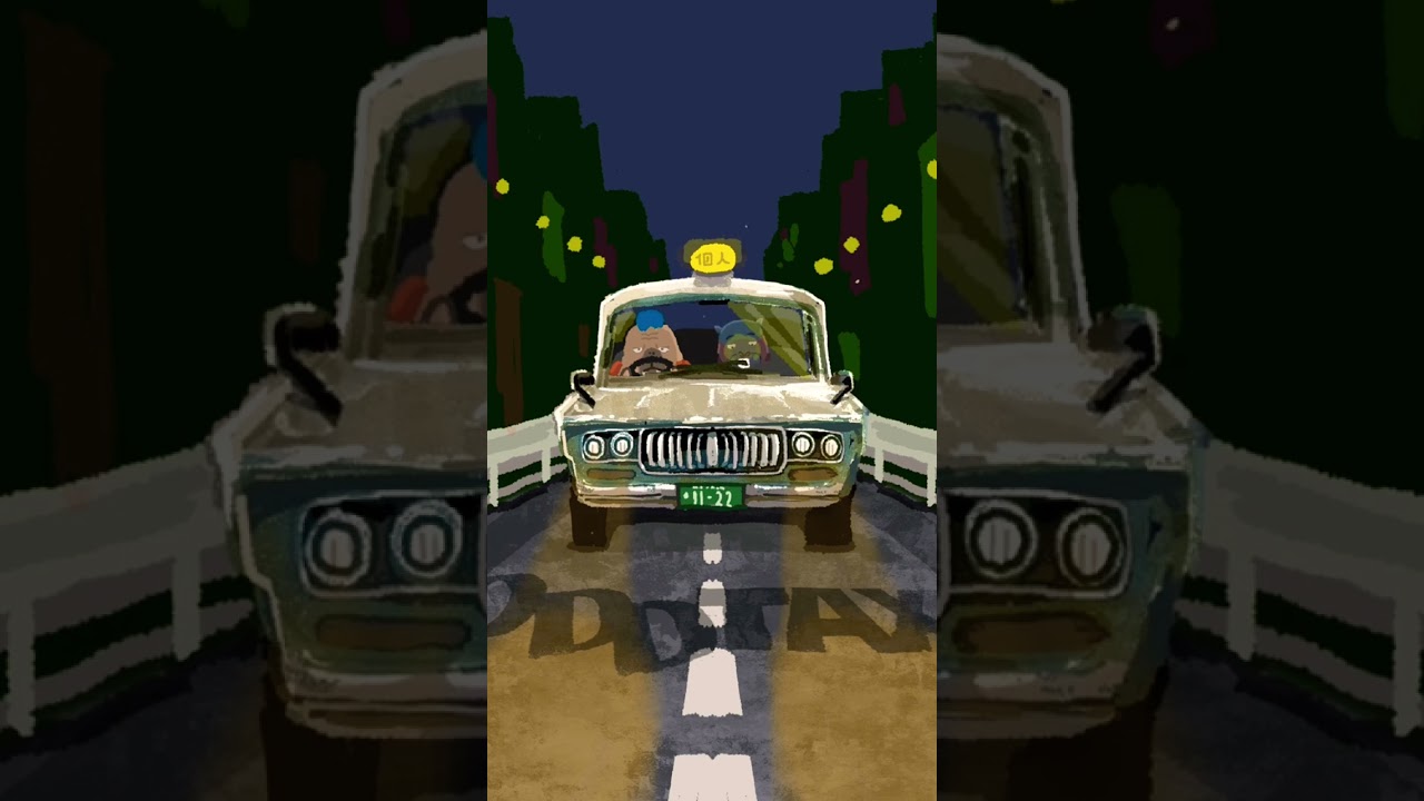 【メイキング版】オッドタクシー描いてみた #oddtaxi #アニメ #描いてみた