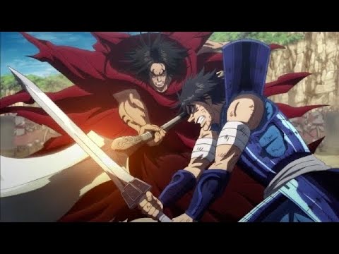 【信対龐煖(ほうけん)】キングダム(名場面集#4)第3シリーズ第23話「破格の加勢」第24話「深謝」