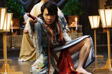 綾野剛が殺陣披露 北川景子の謎のダンスも 映画「パンク侍、斬られて候」特報公開