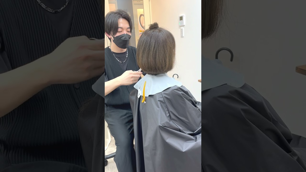 ショートにしたいけどできない女性をこだまが切った結果!? #ボブ #ショート #ヘアカット