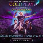 [230331] Coldplay Music of the Spheres Live at River Plate Director's Cut 世界中の映画館で 4 月 19 日と 23 日のみ (ft. Jin of BTS の The Astronaut デビュー作)