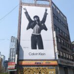 Jungkook Calvin Klein ソウルの広告