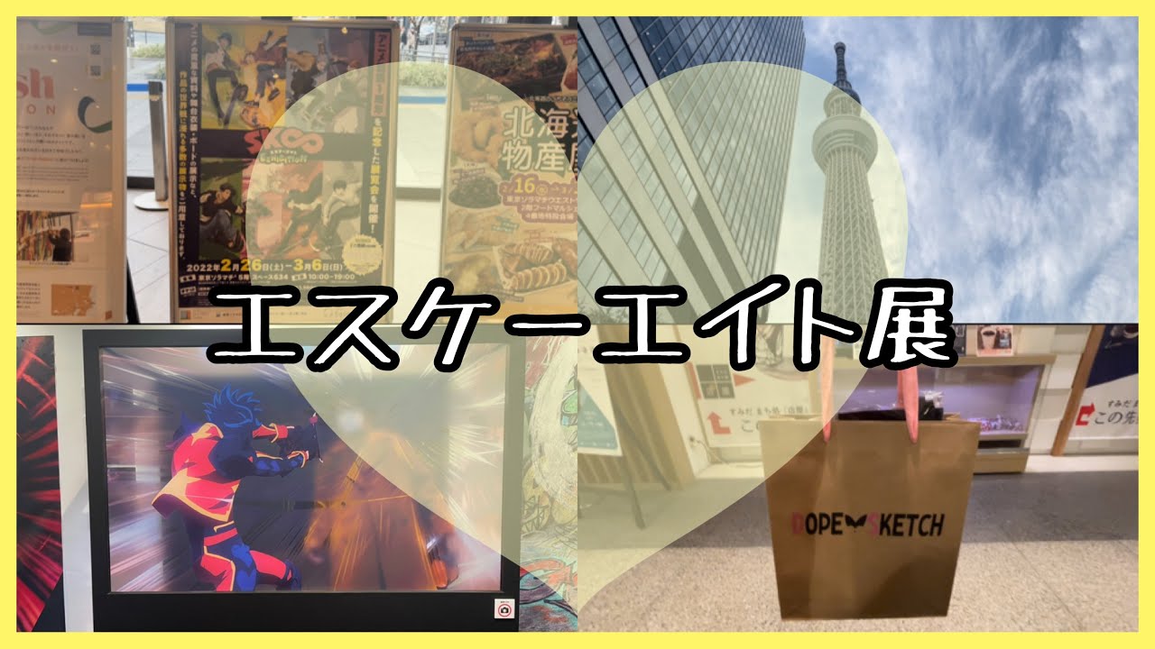 SK∞ エスケーエイト Exhibition に行ってきたVlog🛹