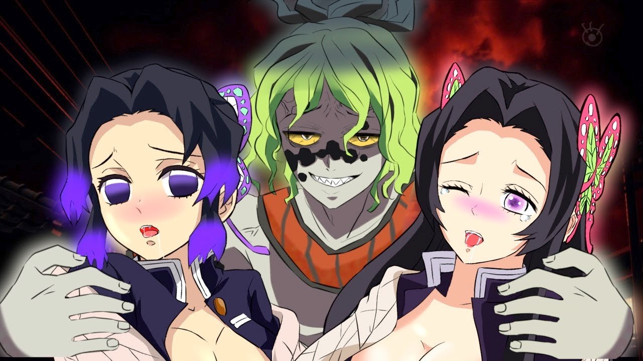 【鬼滅の刃】しのぶとカナエ を遊郭にお持ち帰りした妓夫太郎…【きめつのやいば・demon slayer・귀멸의칼날・あかざ・アニメ・遊郭編・MAD・アフレコ・妓夫太郎・堕姫・童磨・宇随天元 銀魂】