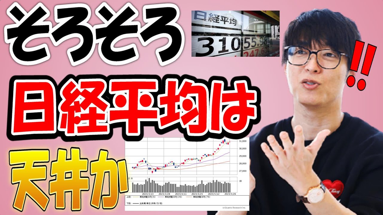 【株式投資】日経平均株価はそろそろ天井なのか。今後の日経平均について。【/テスタ/株デイトレ/初心者/大損/投資/塩漬け/損切り/ナンピン/現物取引/切り抜き】