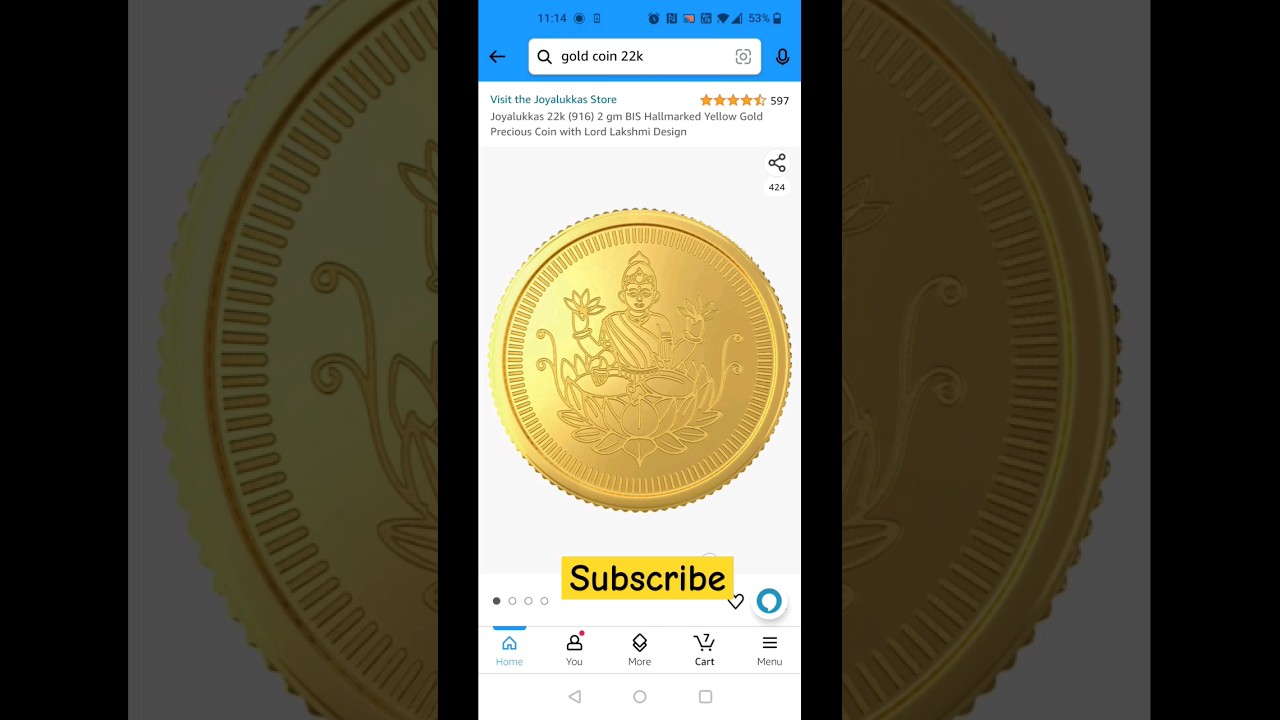 Gold Coin @offer price👌||Amazon sale #shorts #ytshorts