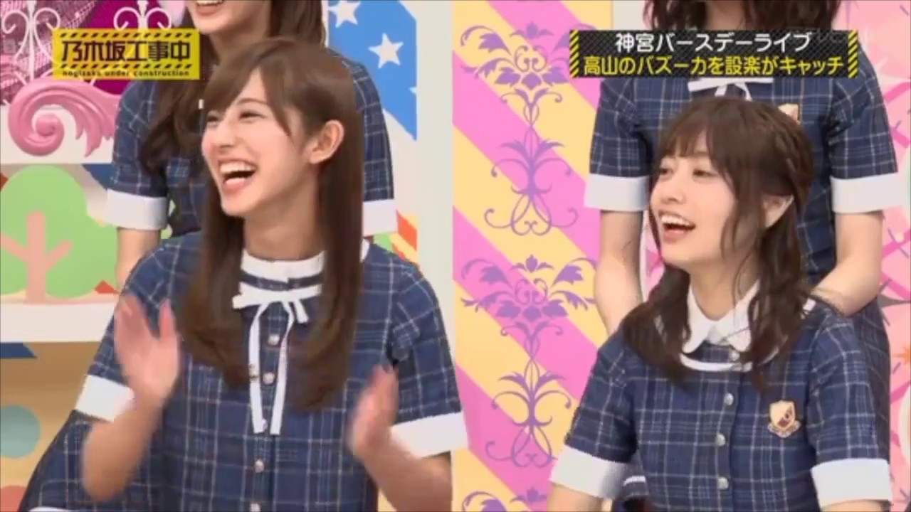 【設楽 かずみんのバズーカをキャッチしていた!in神宮】 乃木坂工事中