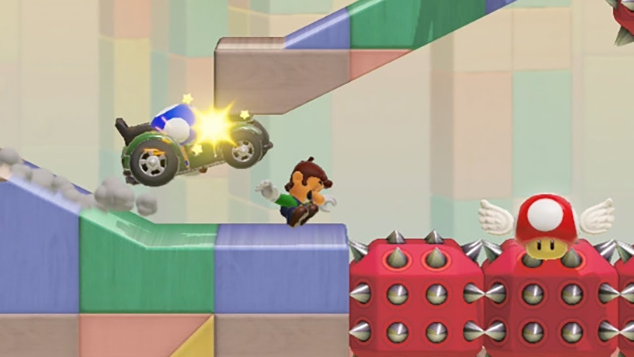 ひき逃げ現行犯の一部始終がカメラに捉えられていました【マリオメーカー2】