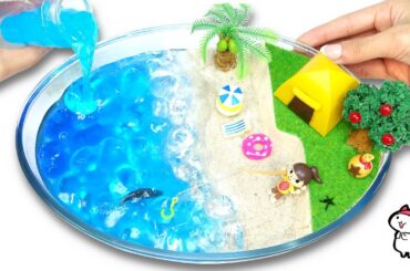 【キレイすぎる…!★】リカちゃんがあつ森の箱庭島作りにチャレンジ🏝(#たまごmammy)