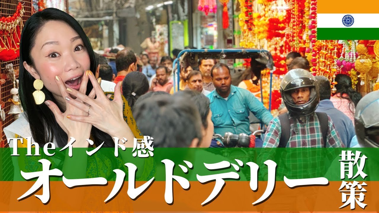 【インド旅行】これぞインド！オールドデリーを気ままに街散策！〜最大級モスクから老舗カレーまで女ひとり旅〜 TKHUNT